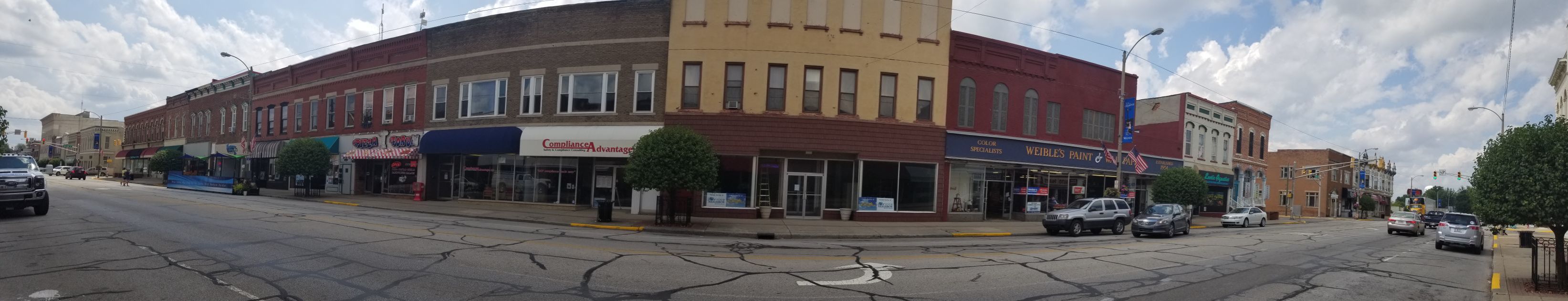 Main Street panorama